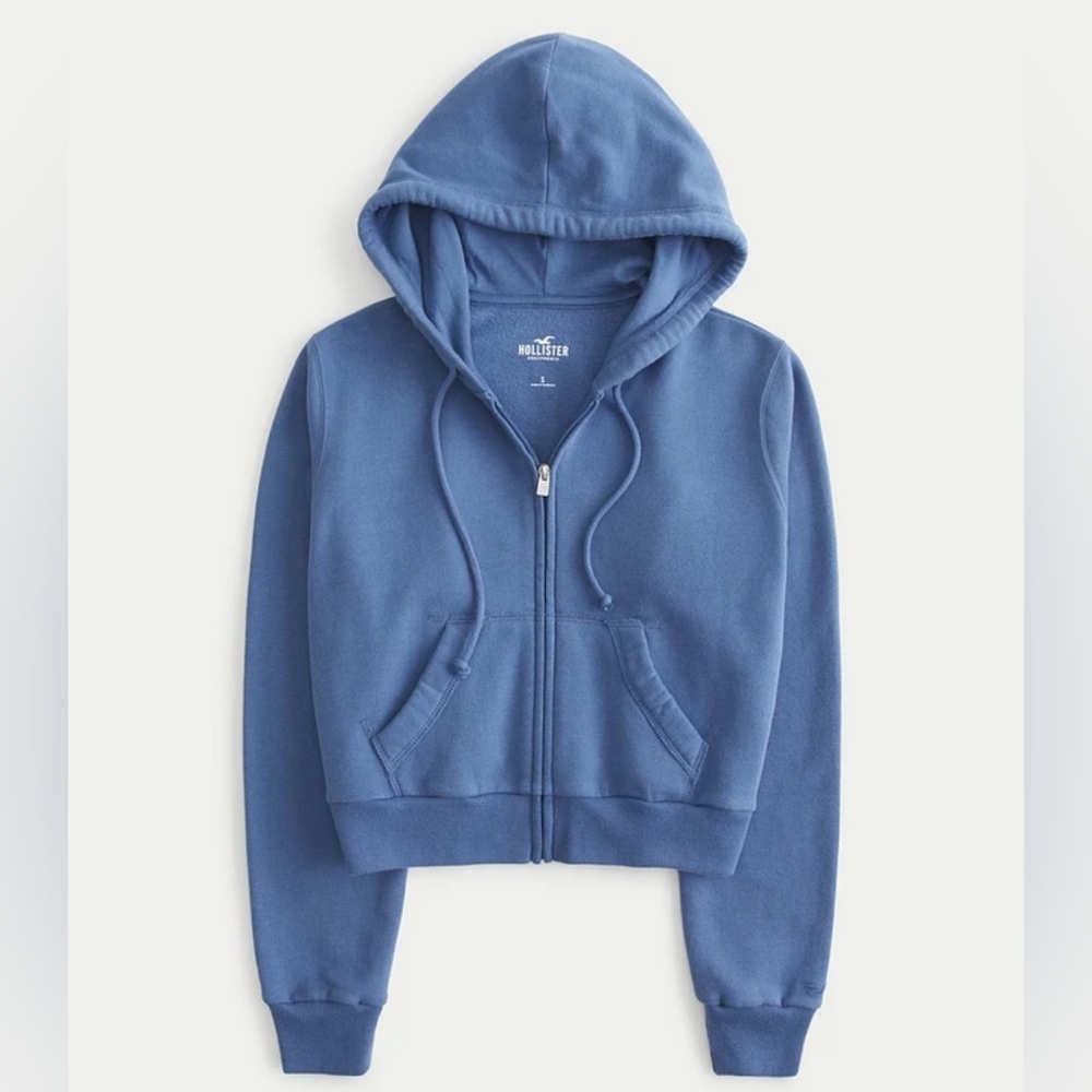 Hollister Mini Full Zip Hoodie Size XS